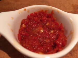 sambal met tomaat en ui